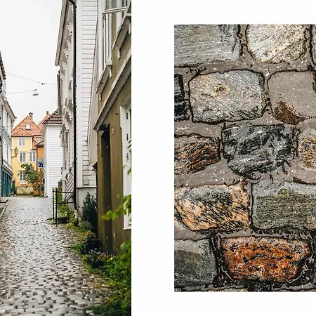 Dinbnb L 400m To Bryggen L Luxury L Bergenhouse L Fireplace 卑爾根